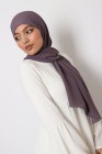 Hijab mousseline rectangle Nissa 175
