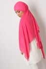Hijab mousseline rectangle Nissa 175