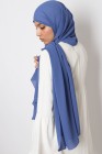 Hijab mousseline rectangle Nissa 175
