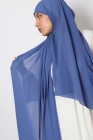 Hijab mousseline rectangle Nissa 175