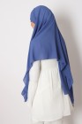Hijab mousseline rectangle Nissa 175