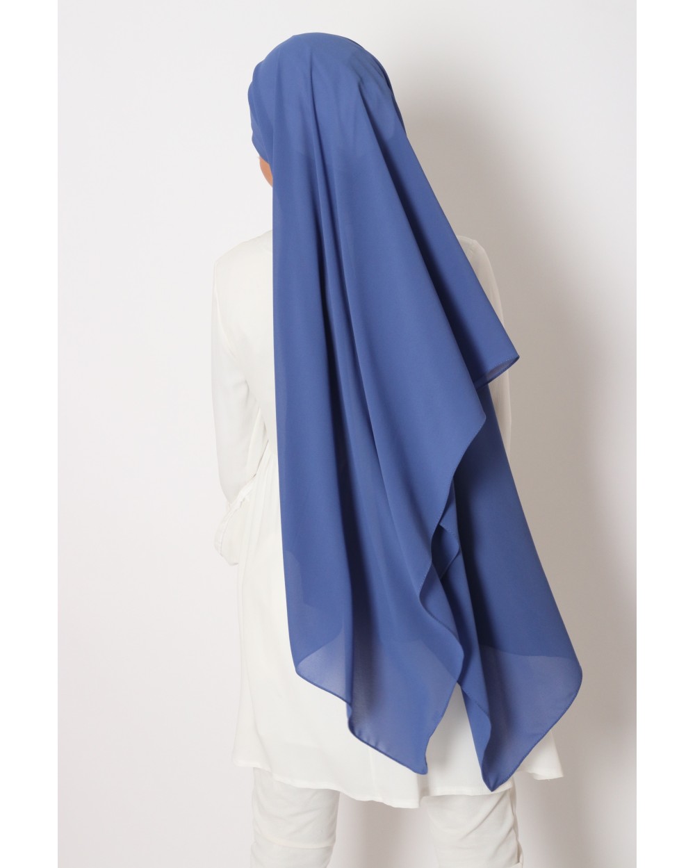Hijab mousseline rectangle Nissa 175
