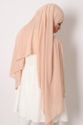 Hijab mousseline rectangle Nissa 175
