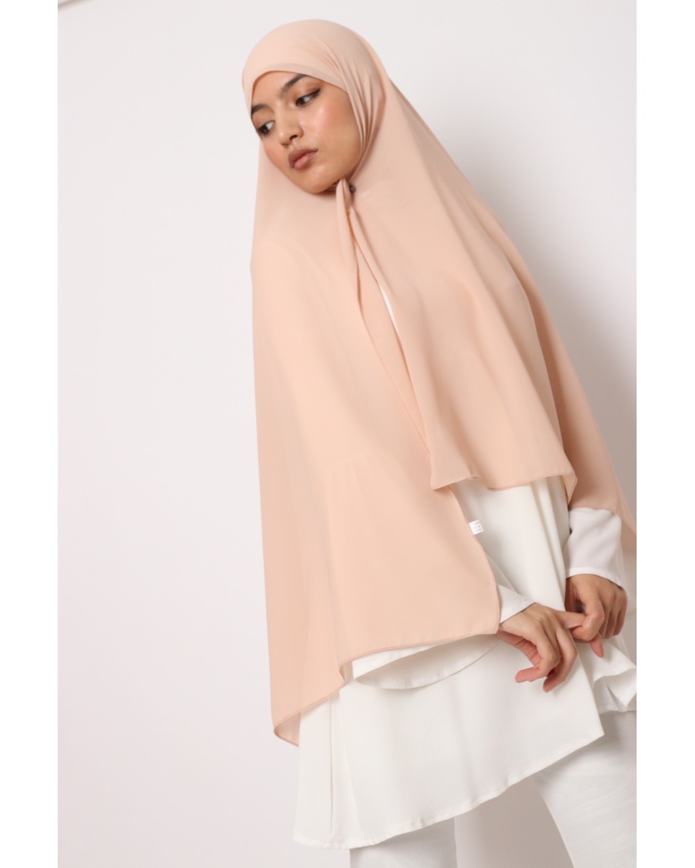 Hijab mousseline rectangle Nissa 175