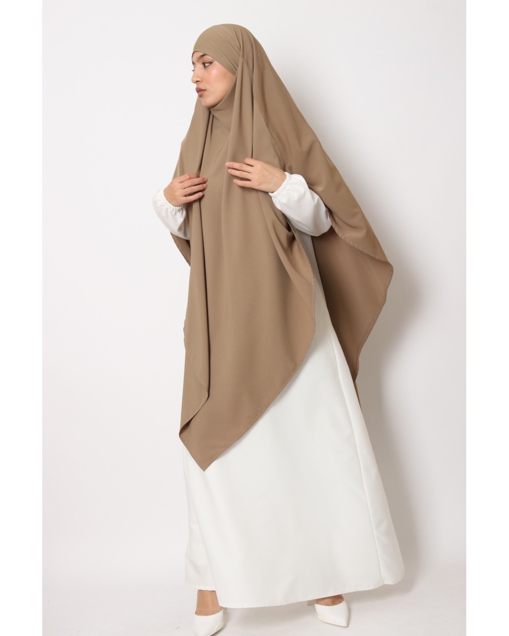 Long khimar madina silk