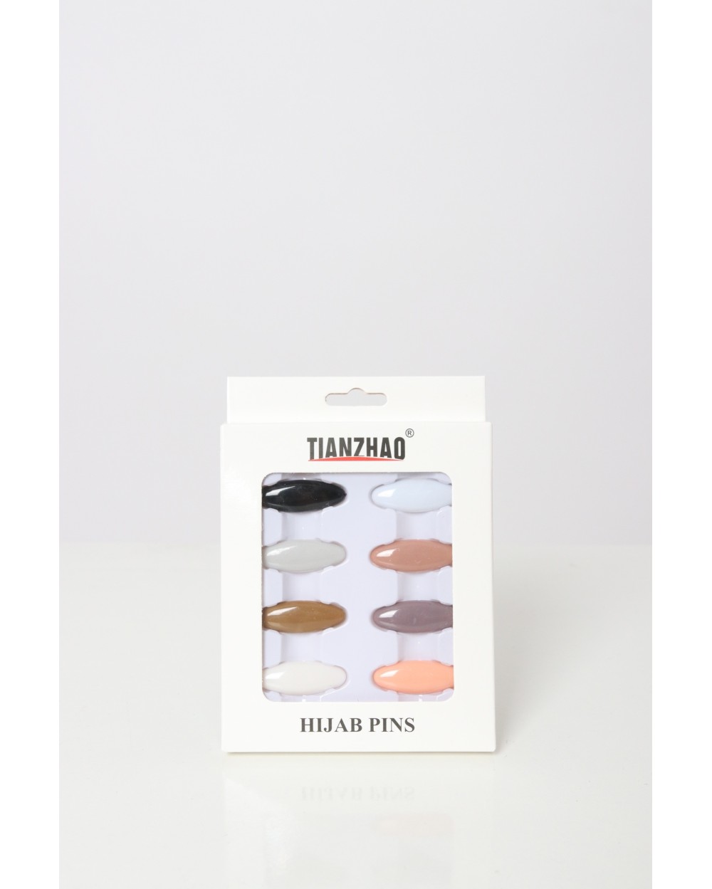 Set of 8 Sand scarf pins