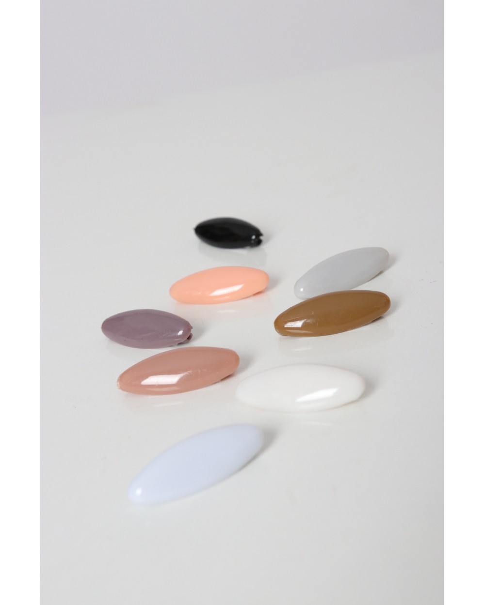 Set of 8 Sand scarf pins