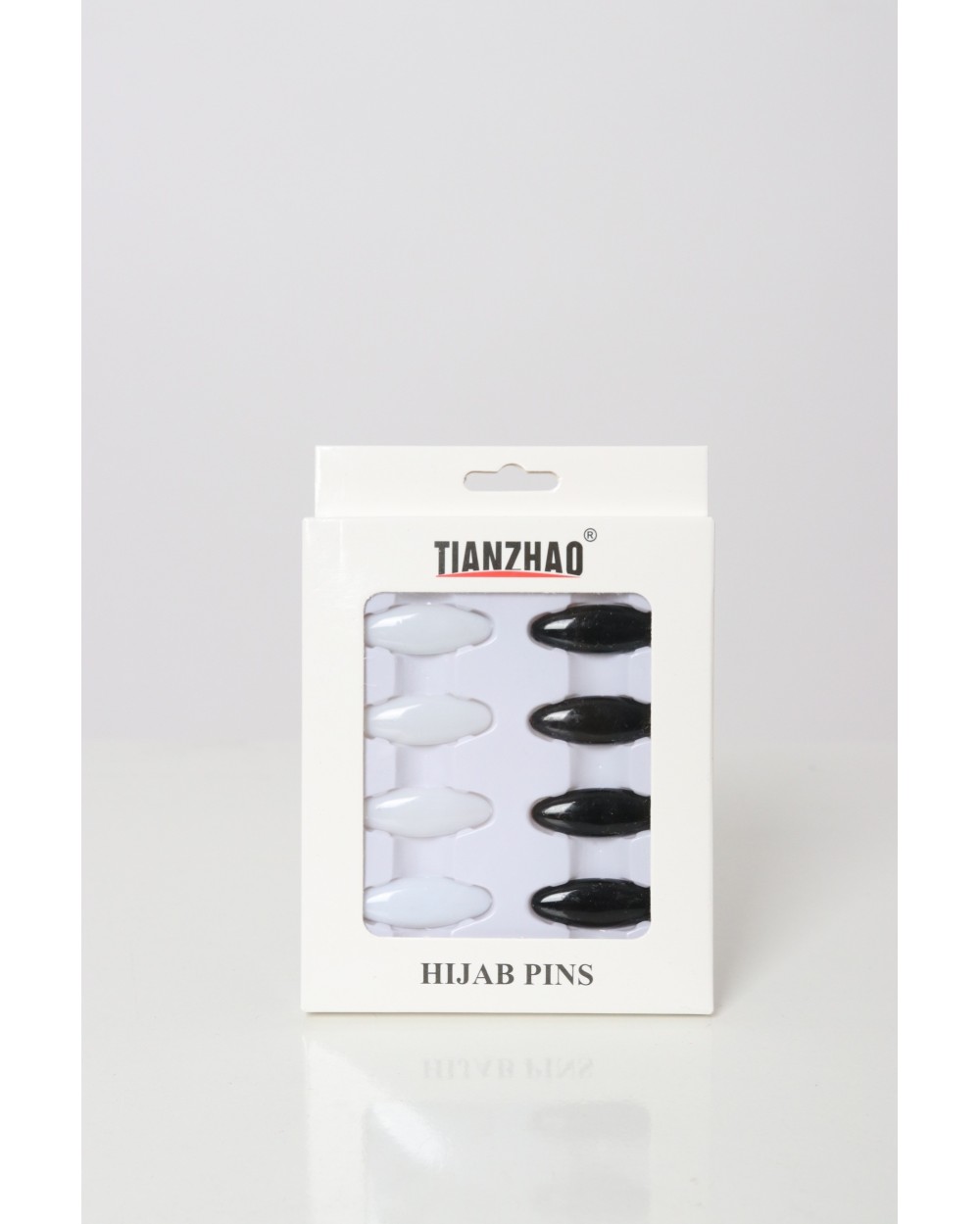 Lot 8 épingles foulard basic