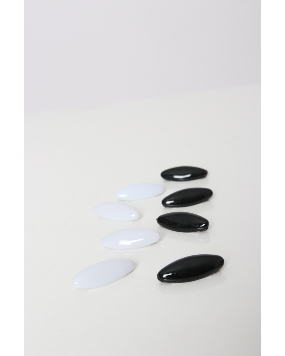 Set of 8 basic scarf pins