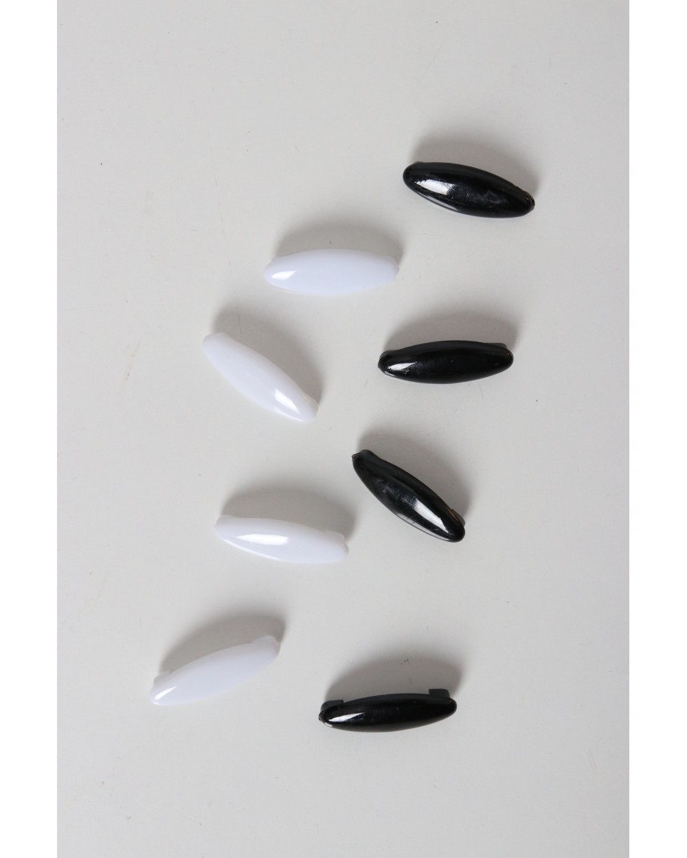 Set of 8 basic scarf pins