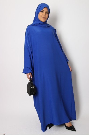 Integrated hijab dress
