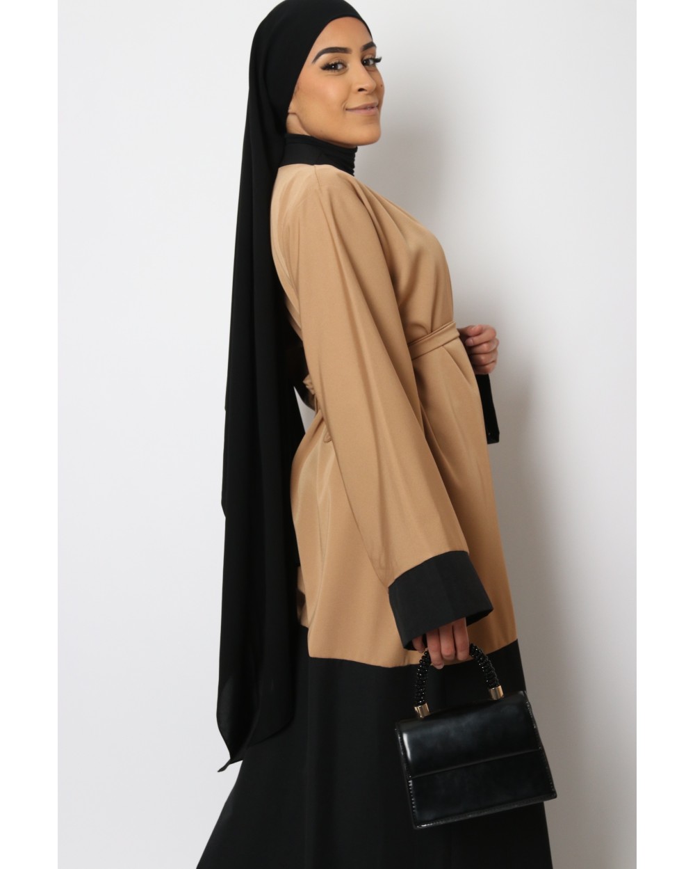 Kimono bicolore Aliya