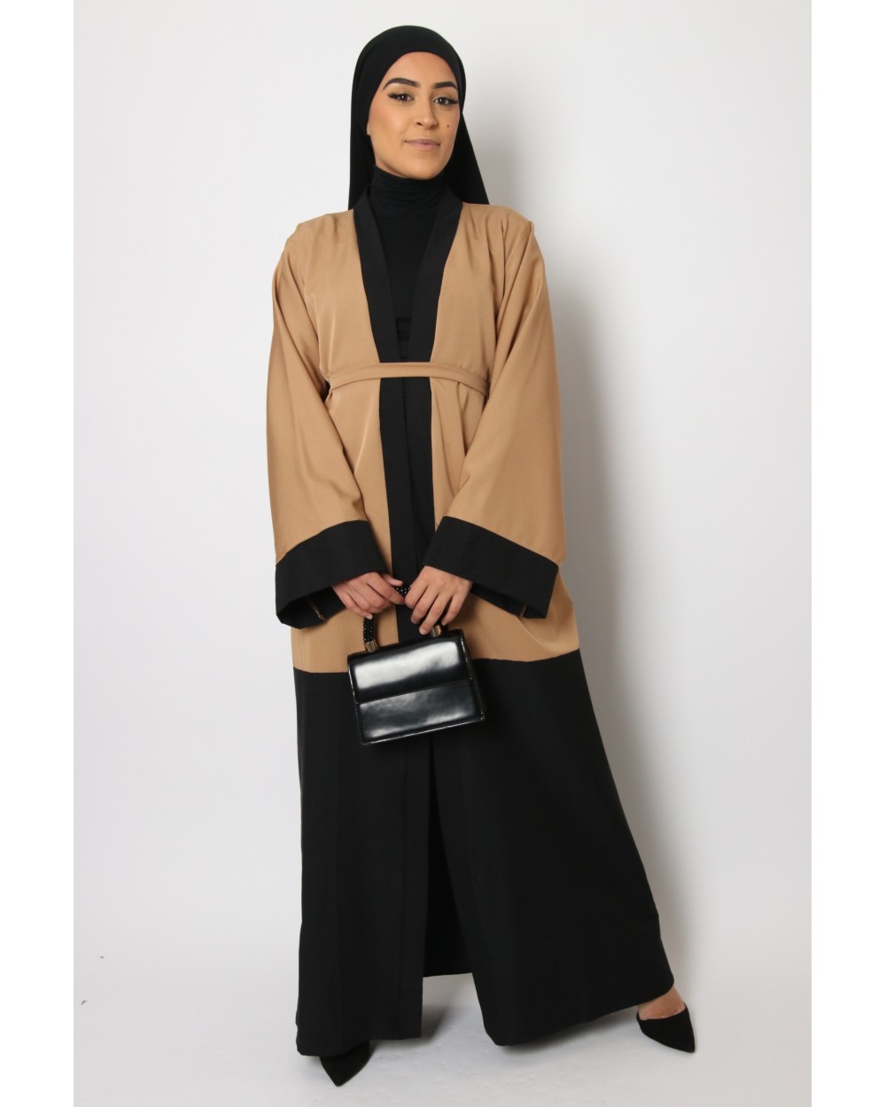 Kimono bicolore Aliya