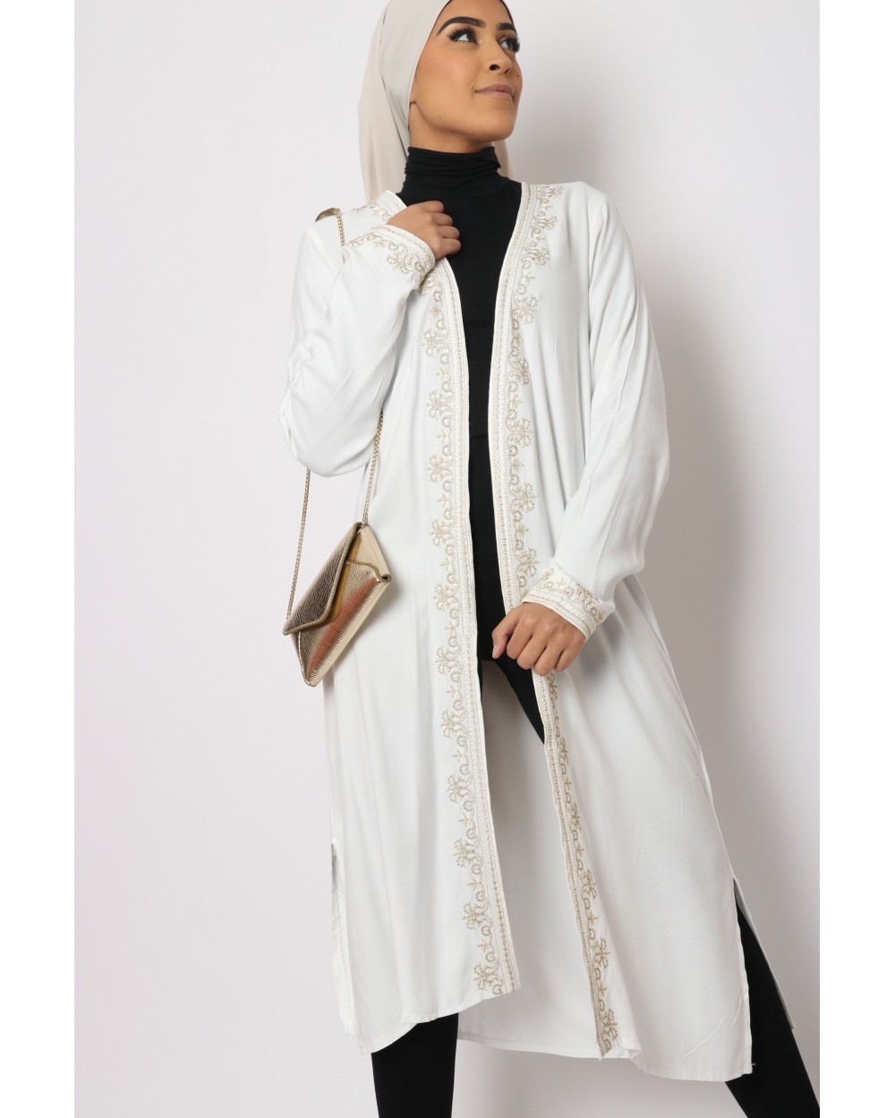 Kimono Kentia brodé