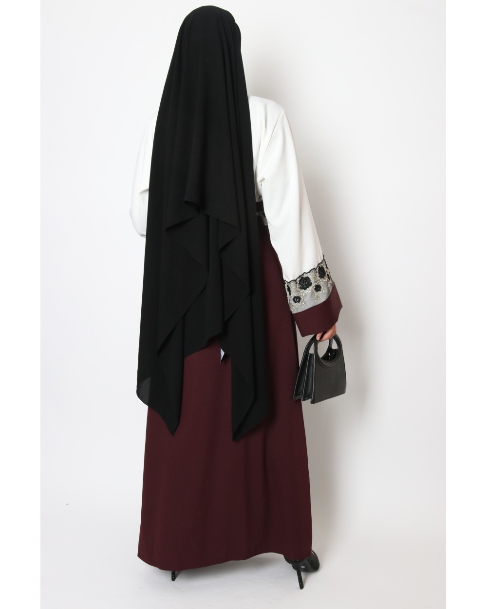 Kimono Mulan dentelle dorée