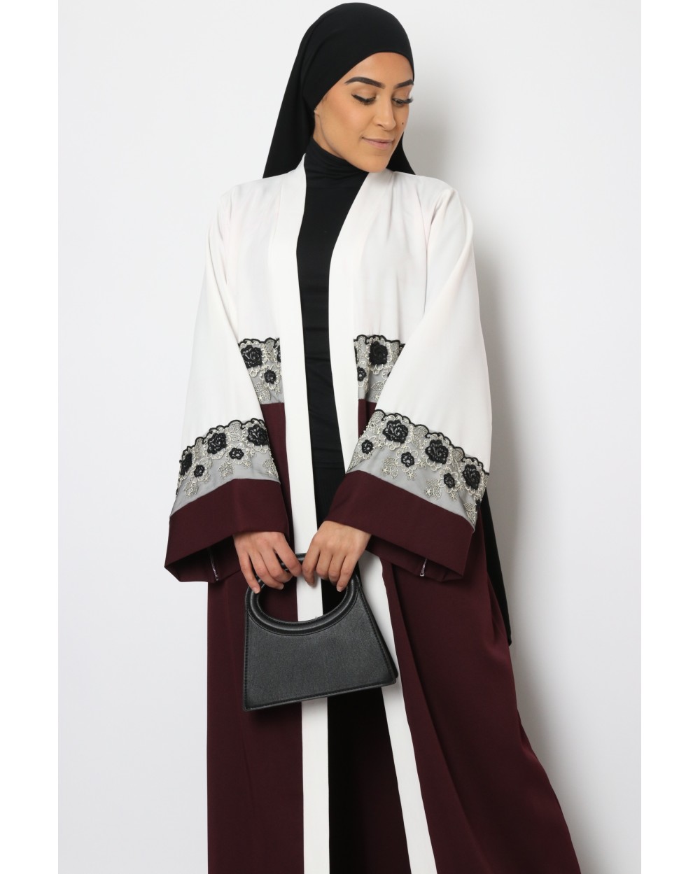 Mulan Kimono Golden Lace