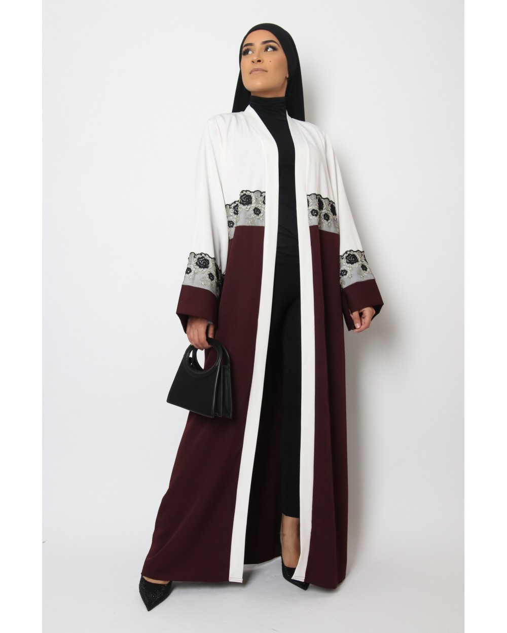 Mulan Kimono Golden Lace