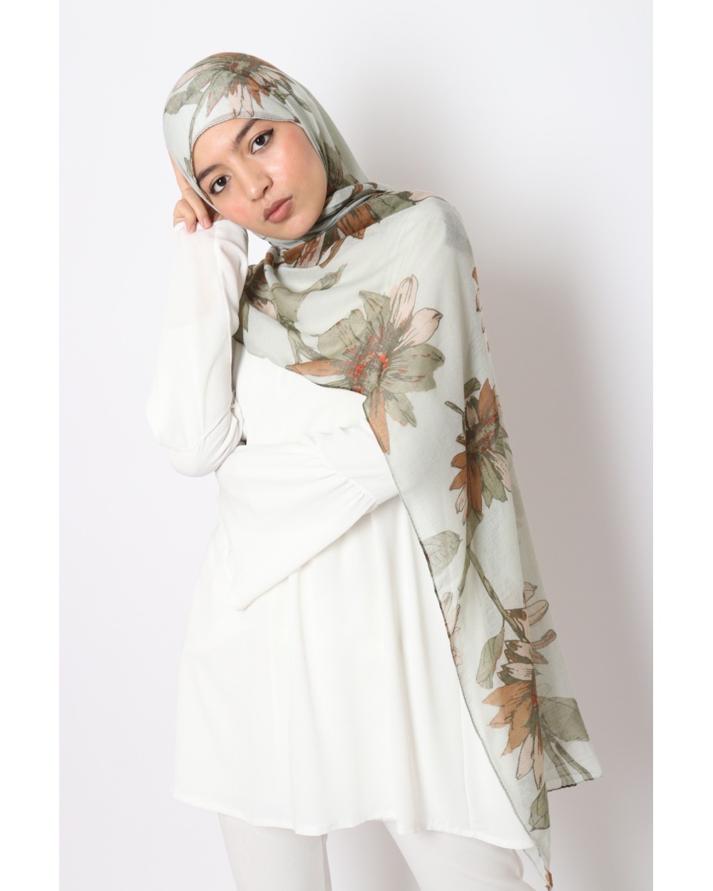 Flora Scarf hijab