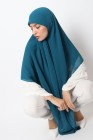 Nissa square chiffon hijab 150cm