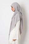 Hijab mousseline carré Nissa 150cm