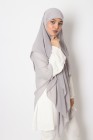 Hijab mousseline carré Nissa 150cm