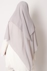 Hijab mousseline carré Nissa 150cm