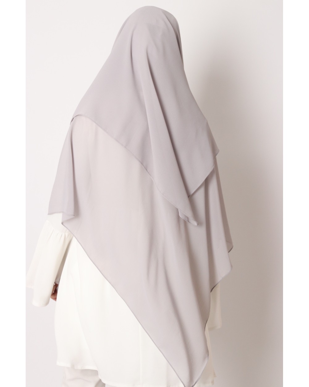 Hijab mousseline carré Nissa 150cm