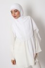 Nissa square chiffon hijab 150cm