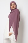 Hijab mousseline carré Nissa 150cm