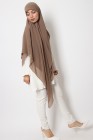 Nissa square chiffon hijab 150cm