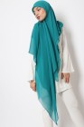 Nissa square chiffon hijab 150cm