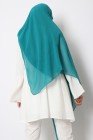 Nissa square chiffon hijab 150cm