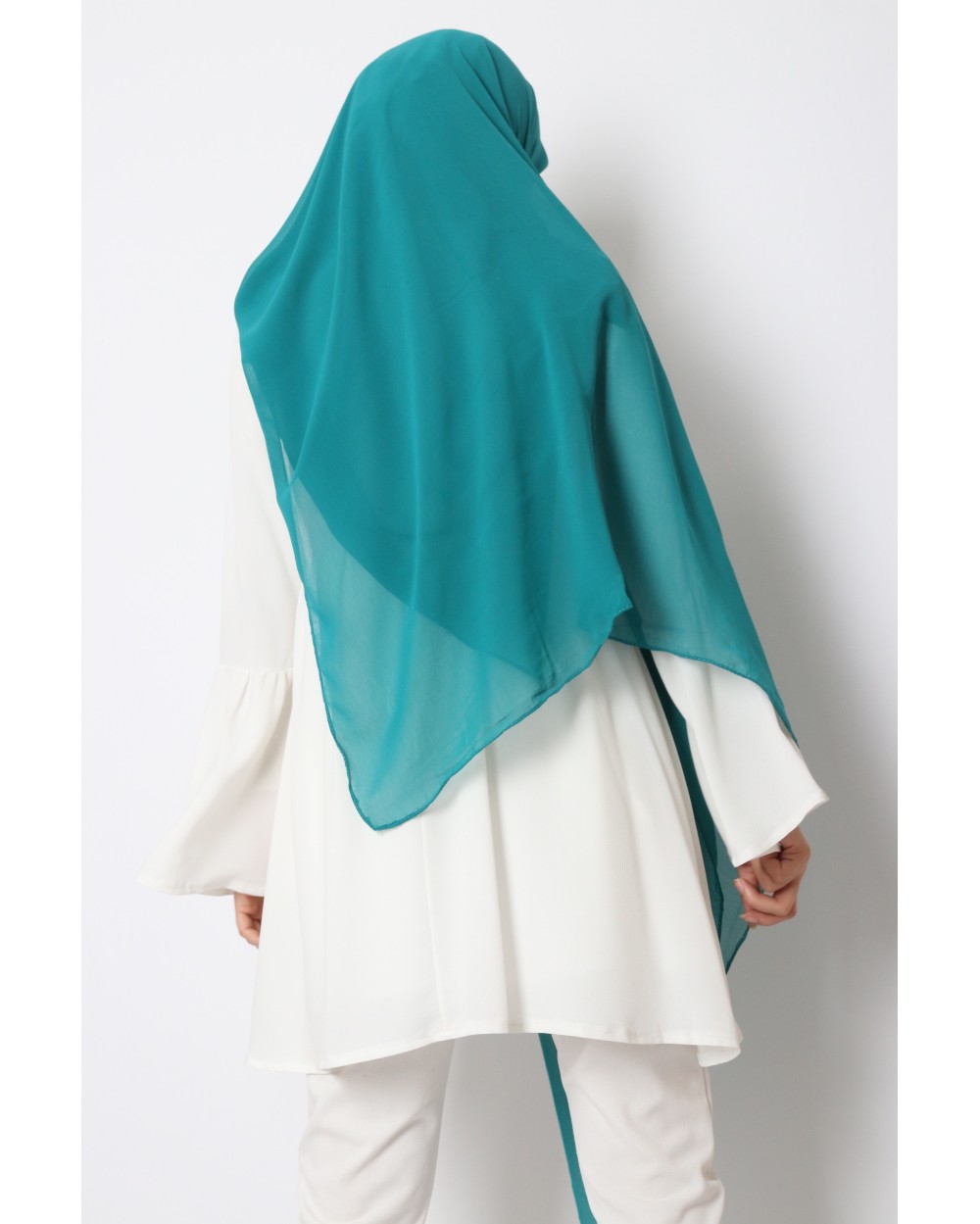 Nissa square chiffon hijab 150cm