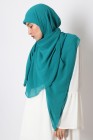 Nissa square chiffon hijab 150cm