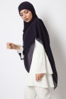 Nissa square chiffon hijab 150cm