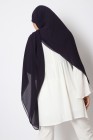 Nissa square chiffon hijab 150cm