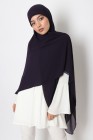 Nissa square chiffon hijab 150cm