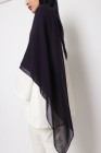 Nissa square chiffon hijab 150cm