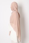 Hijab mousseline carré Nissa 150cm