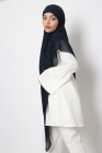 Nissa square chiffon hijab 150cm
