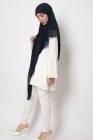Nissa square chiffon hijab 150cm