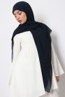 Nissa square chiffon hijab 150cm
