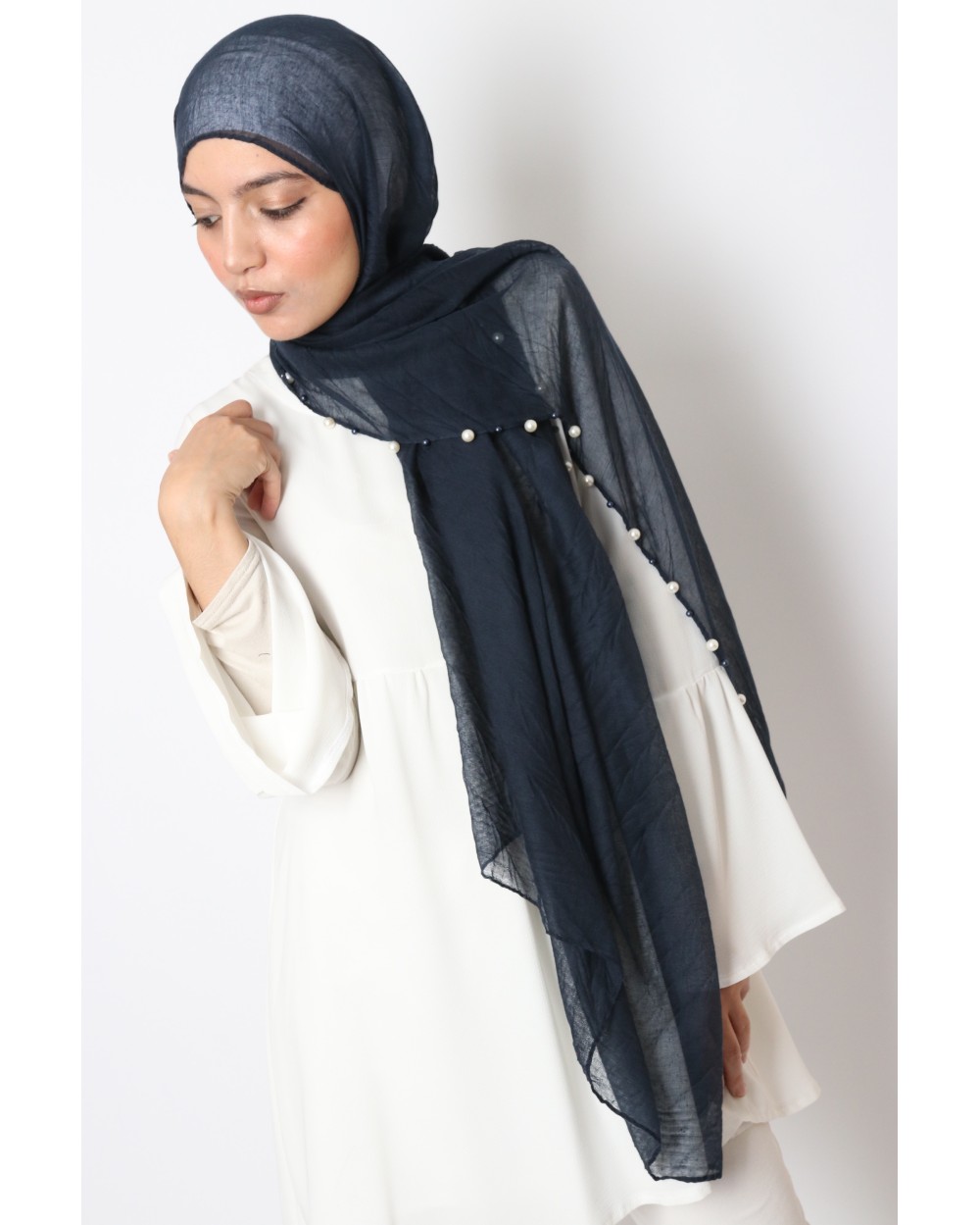 Hijab Anastasia with pearl
