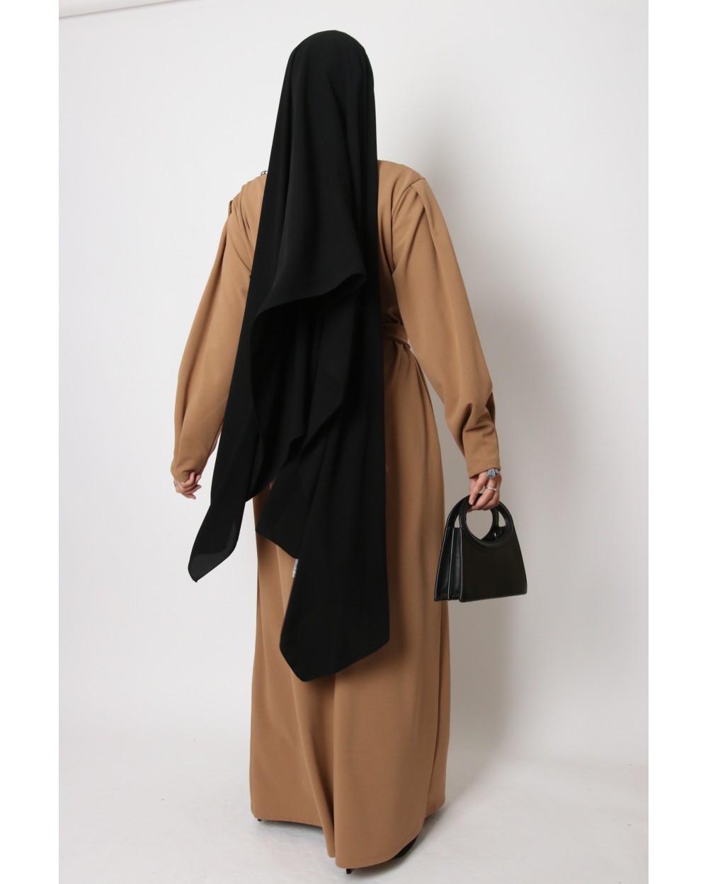 Robe longue MARJANE Col montant large