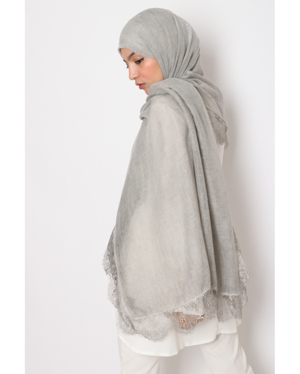 Maxi Hijab Suzanne with Lace