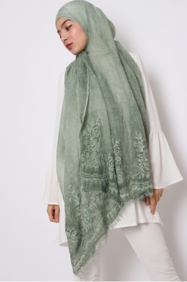 Maxi Hijab Sarah embroidered