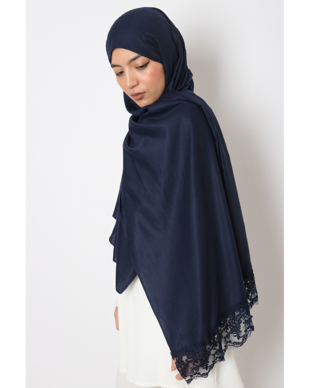 Hijab Maryline with lace