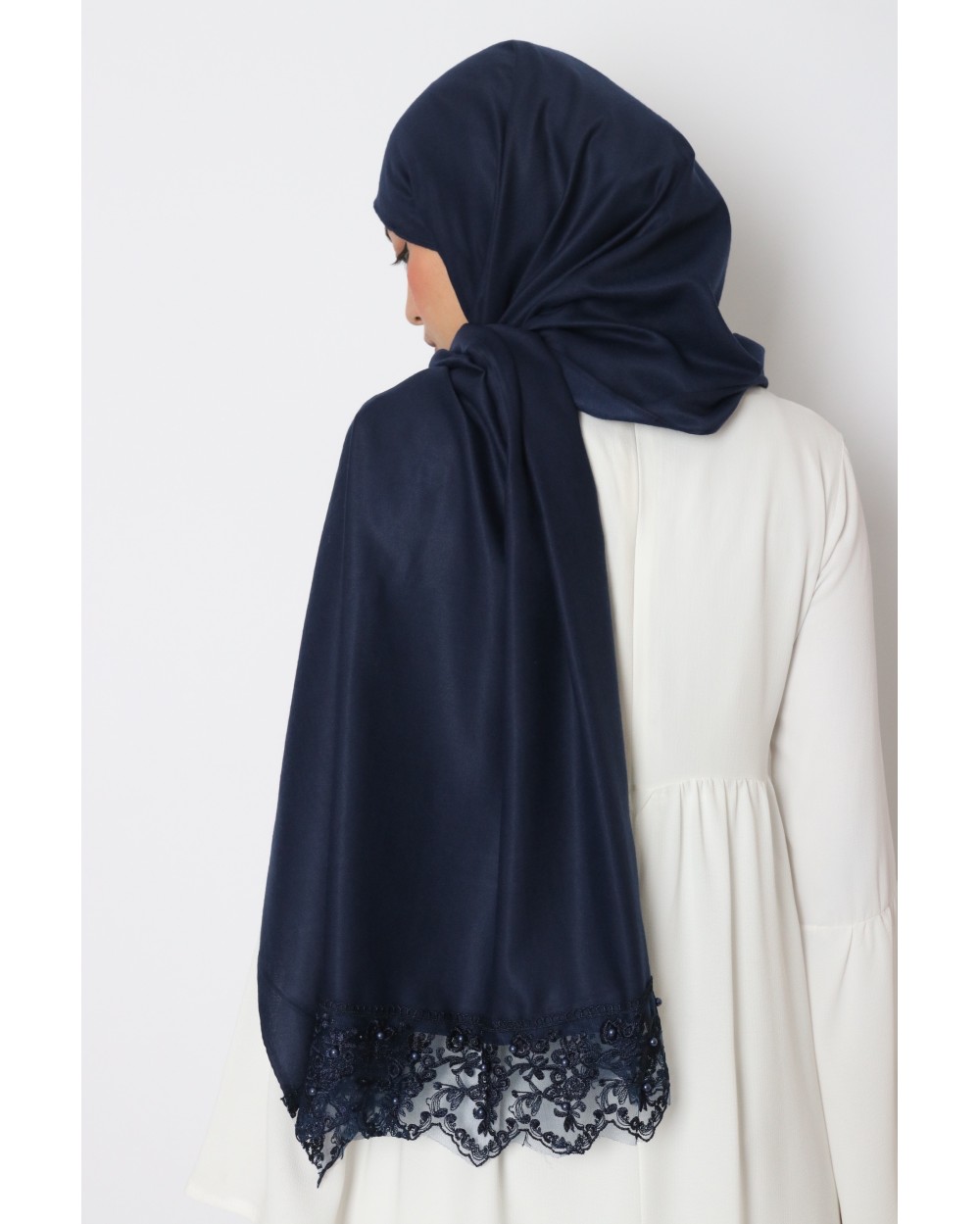 Hijab Maryline with lace
