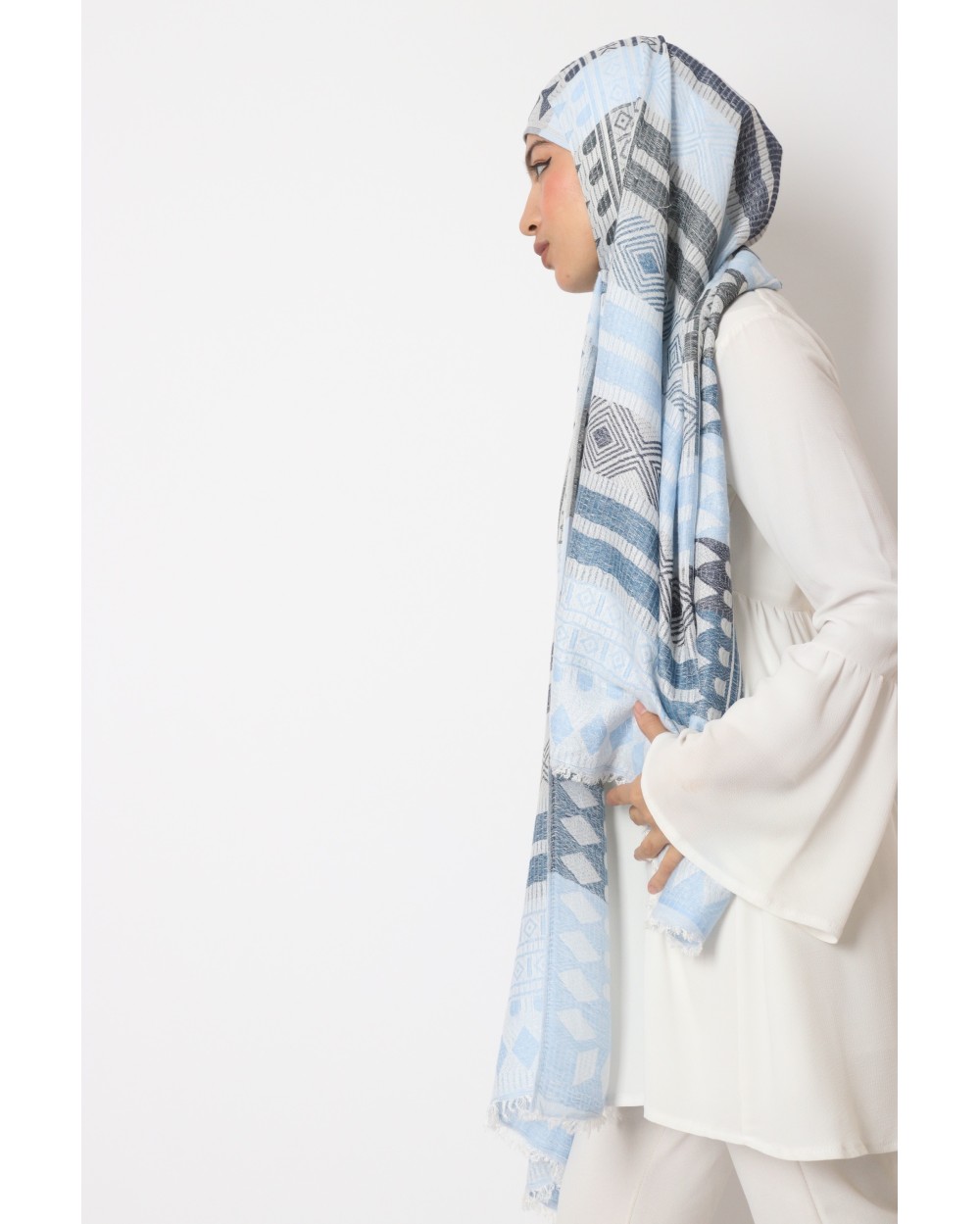 Maxi Ethnic print scarf Shady