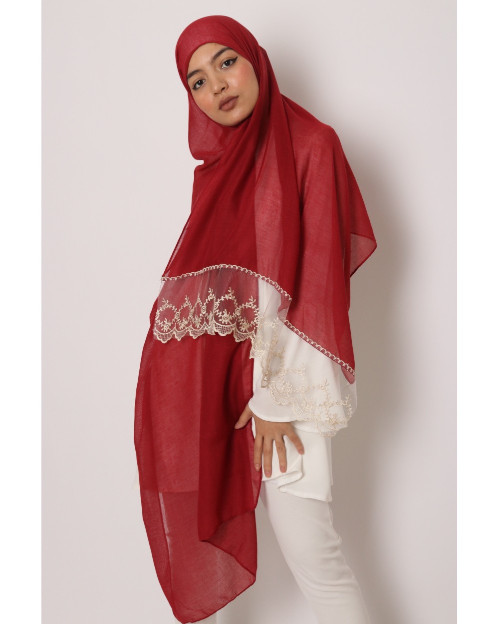 Maxi Hijab Carolyne lace
